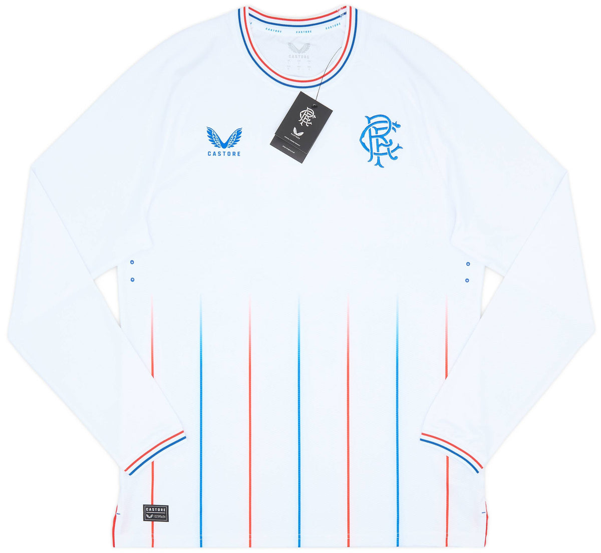 Maillot extérieur authentique à manches longues Rangers 2023-24