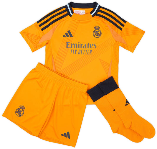 Maillot extérieur complet Real Madrid 2024-25 (petits enfants)