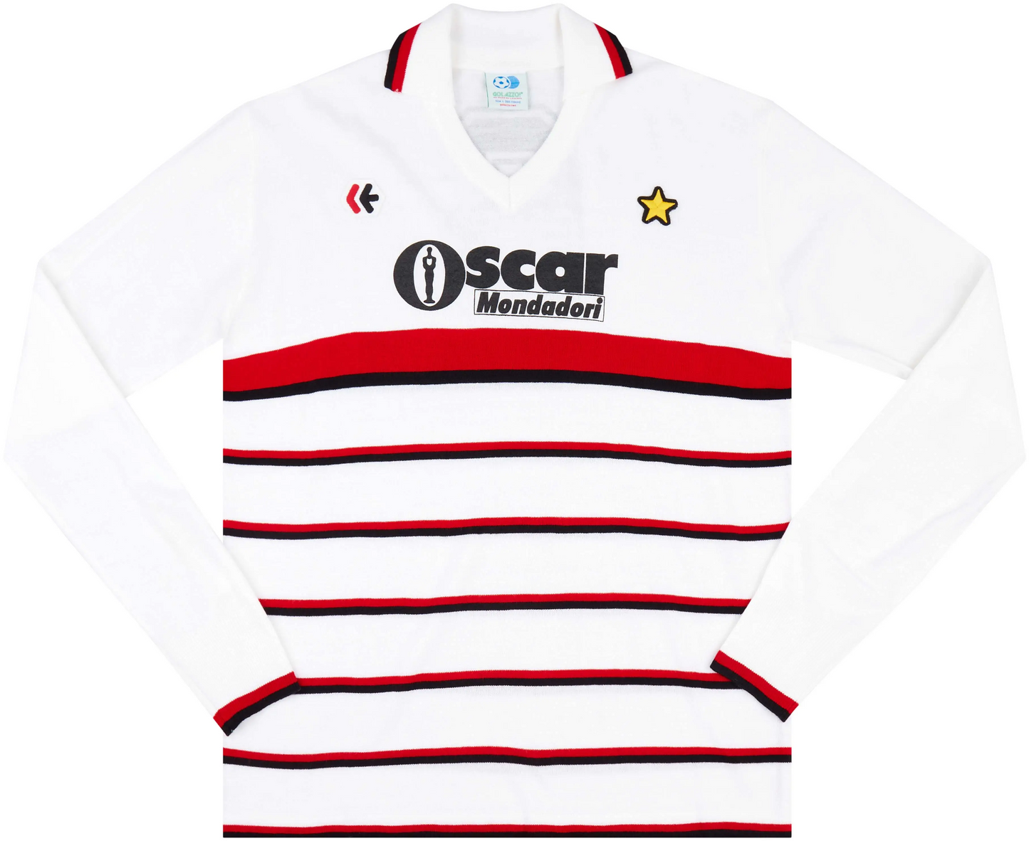 Maillot extérieur à manches longues AC Milan 1984-85 #6 (Baresi) - RR Store Online