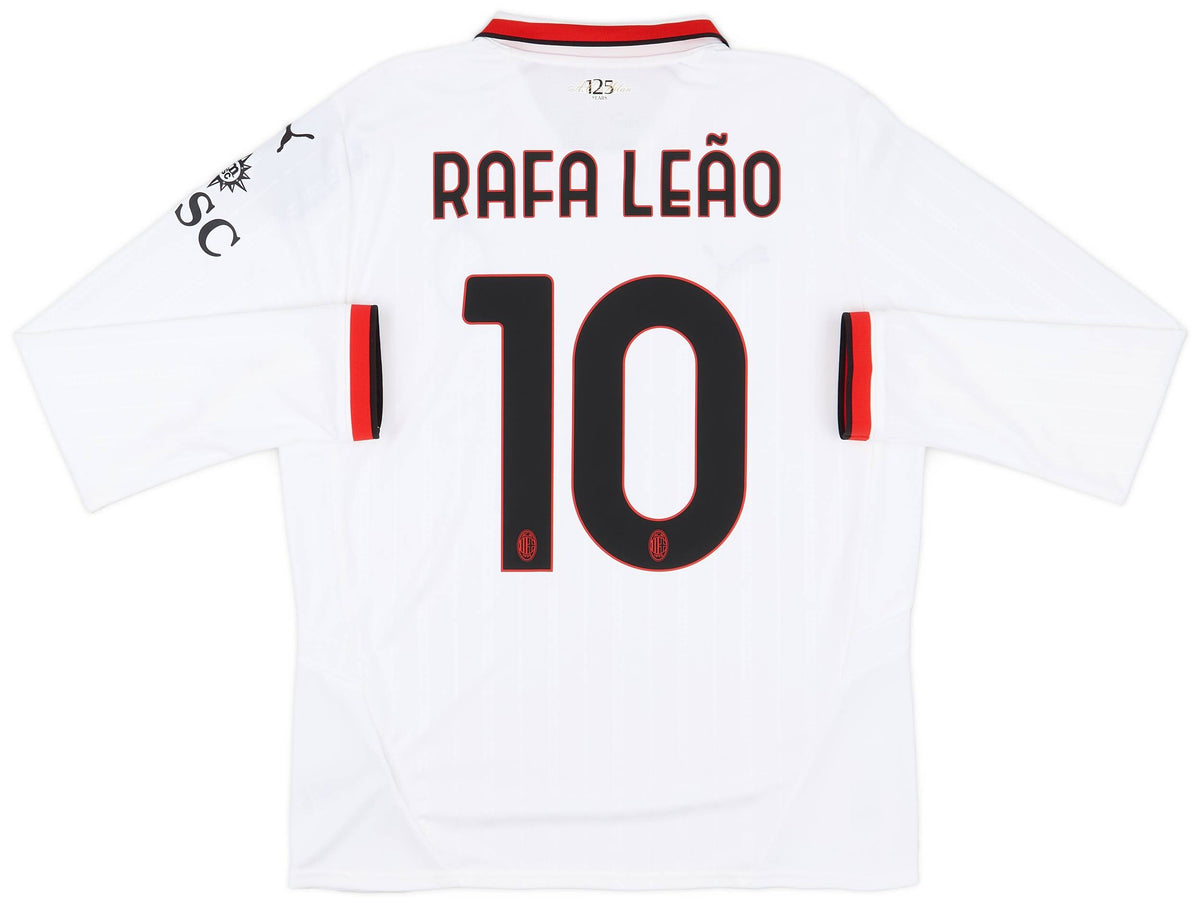 Maillot extérieur manches longues AC Milan 2024-25 Rafa Leao #10