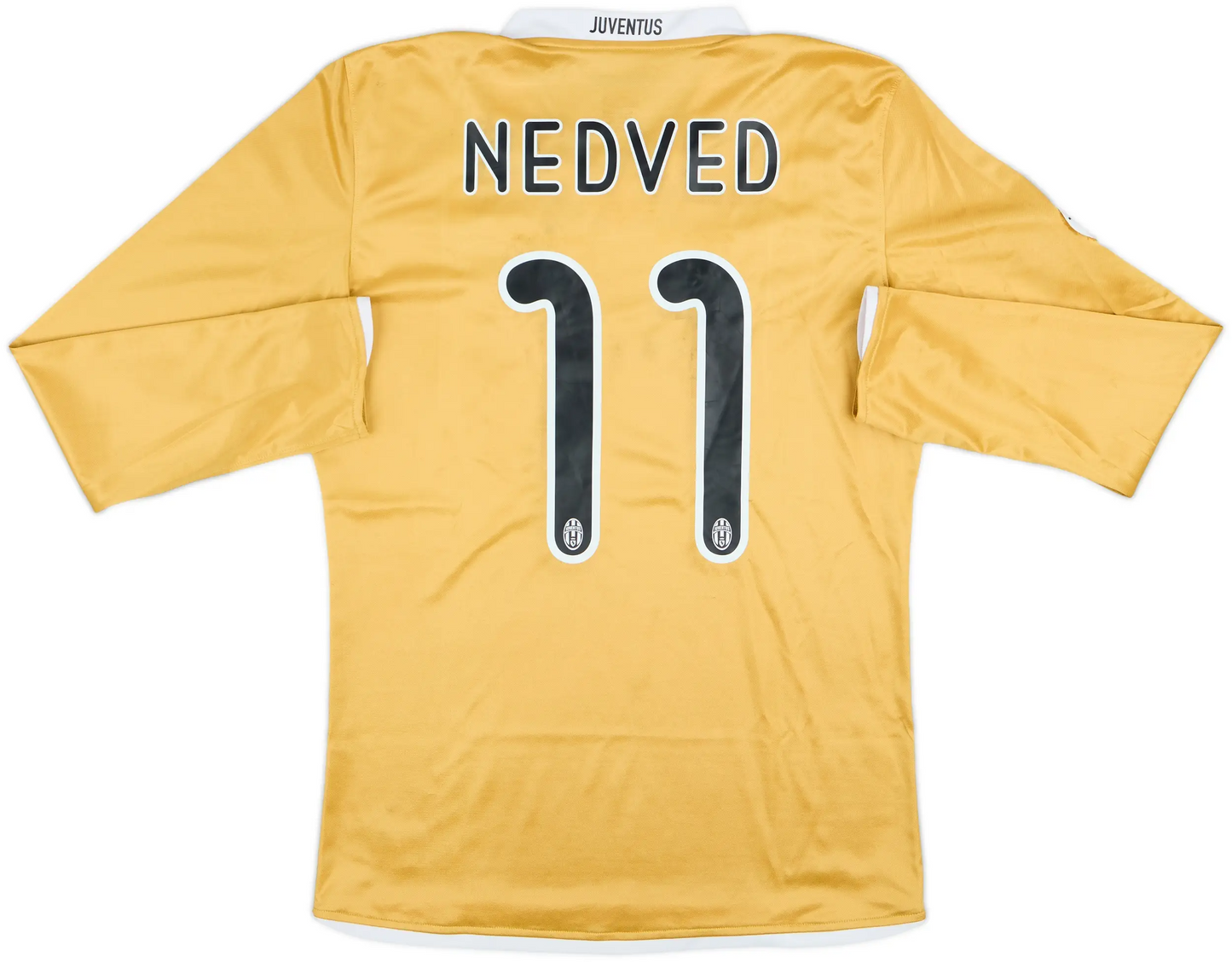 Maillot extérieur manches longues Juventus 2008-09 Nedved #11 (M)