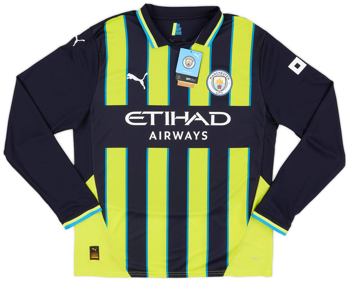 Maillot extérieur à manches longues Manchester City 2024-25