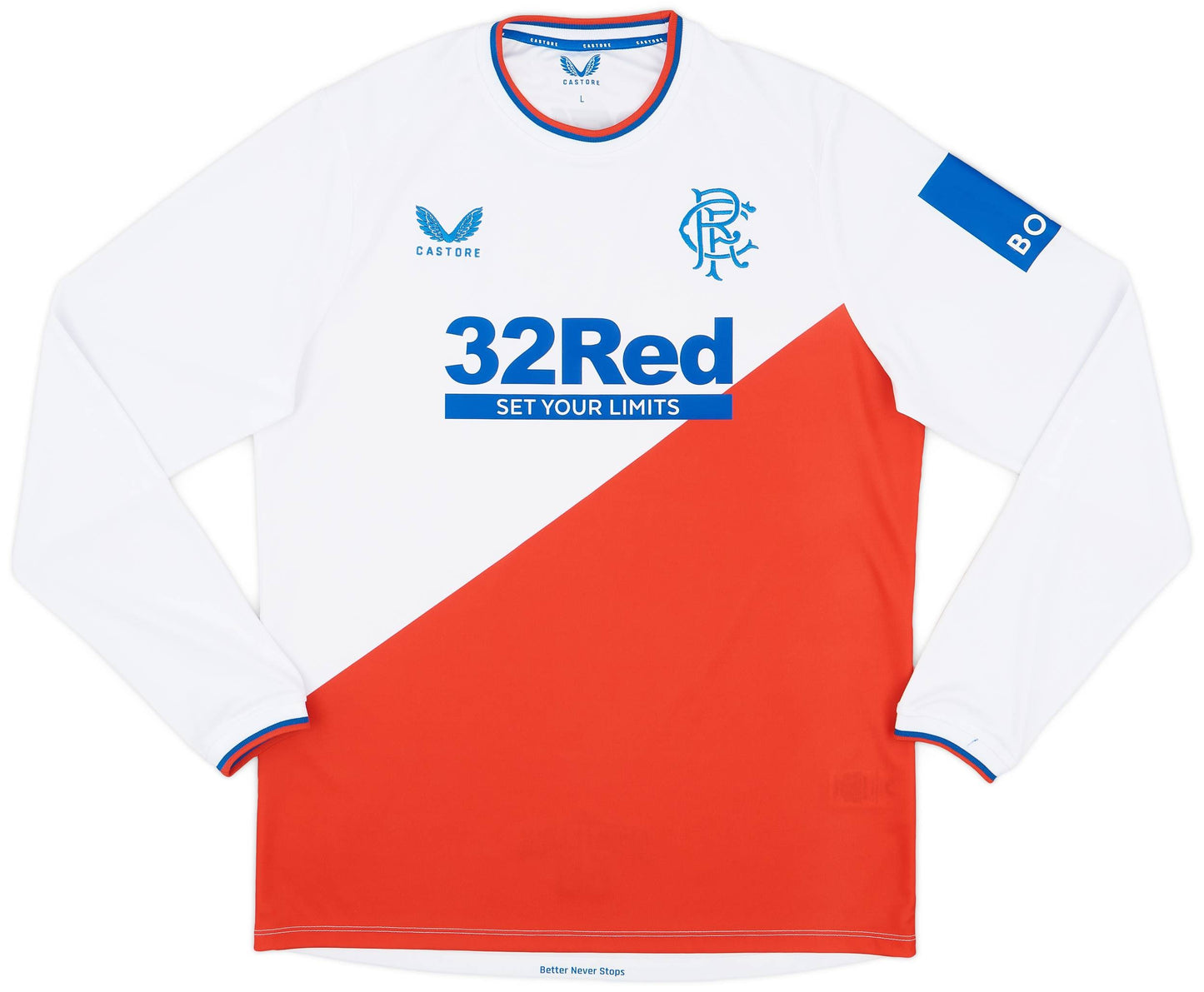 Maillot extérieur à manches longues Rangers 2022-23