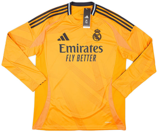 Maillot extérieur à manches longues Real Madrid 2024-25