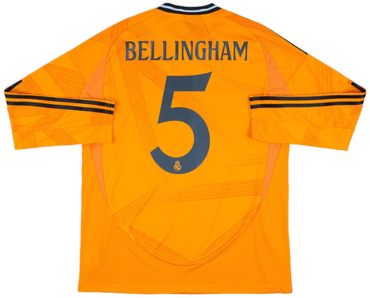 Maillot extérieur à manches longues Real Madrid 2024-25 Bellingham #5