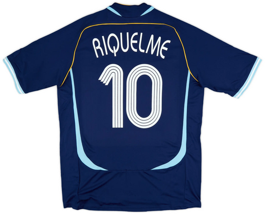 Maillot extérieur réédition adidas Argentine 2006 Riquelme #10