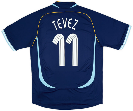 Maillot extérieur réédition adidas Argentine 2006 Tevez #11