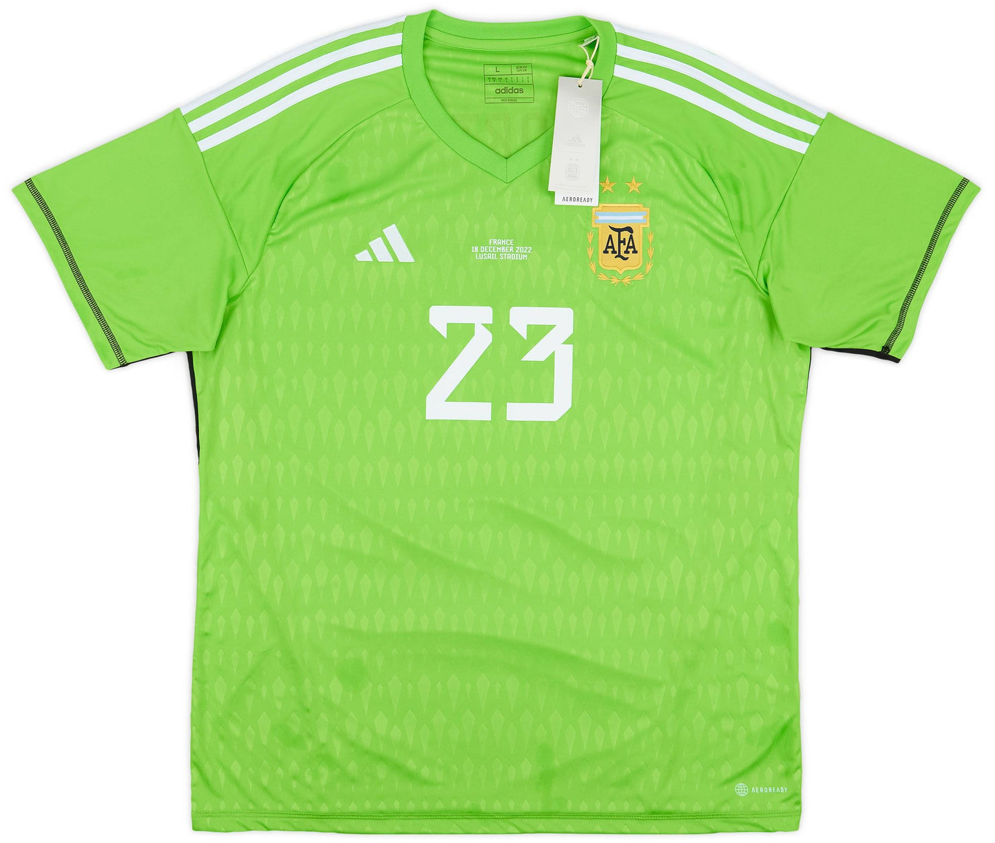Maillot gardien Argentine "vs France" 2022-23 E.Martinez #23