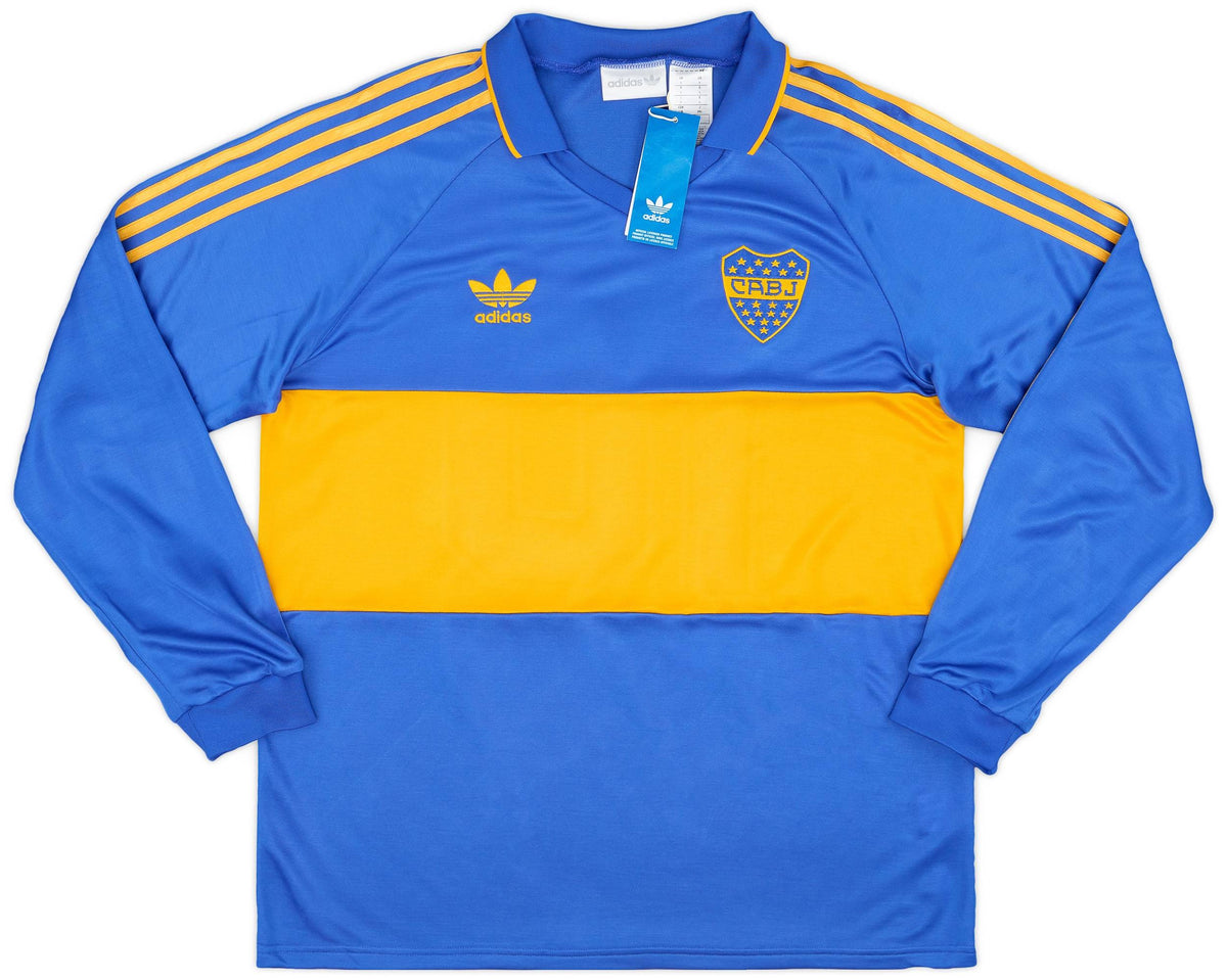 Maillot à manches longues réédité adidas Originals Boca Juniors 1993 #10