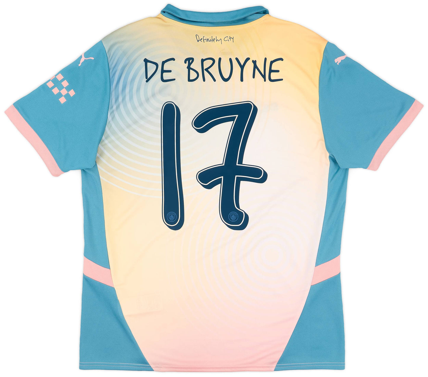 Maillot quatrième Manchester City 2024-25 De Bruyne #17