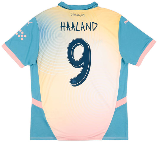 Maillot quatrième Manchester City 2024-25 Haaland #9