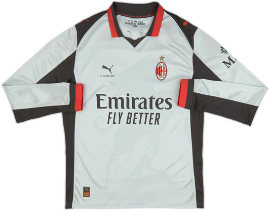 Maillot quatrième à manches longues AC Milan x Slam Jam 2025-26