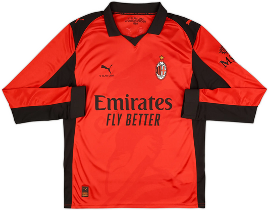 Maillot quatrième manches longues AC Milan x Slam Jam 2025-26