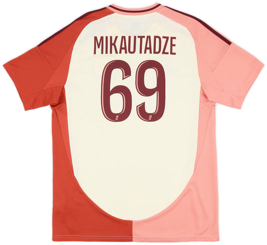 Maillot third Lyon 2024-25 Mikautadze #69