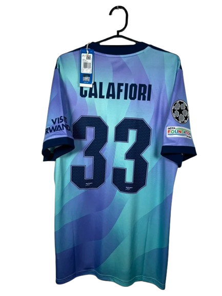Maillot troisième Arsenal 2024-25 Calafiori #33 (L)
