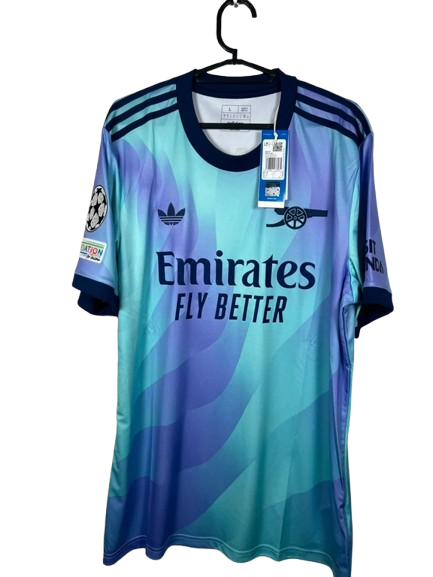 Maillot troisième Arsenal 2024-25 Calafiori #33 (L)