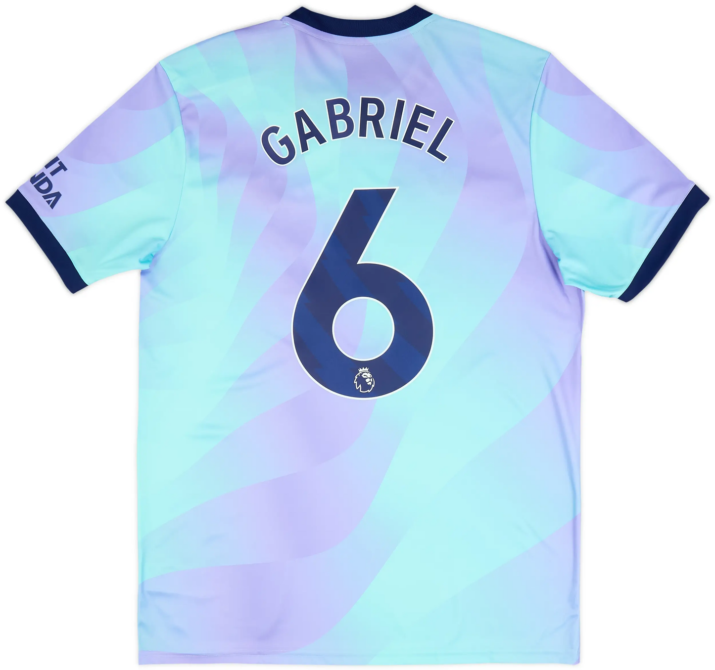 Maillot troisième Arsenal 2024-25 Gabriel #6