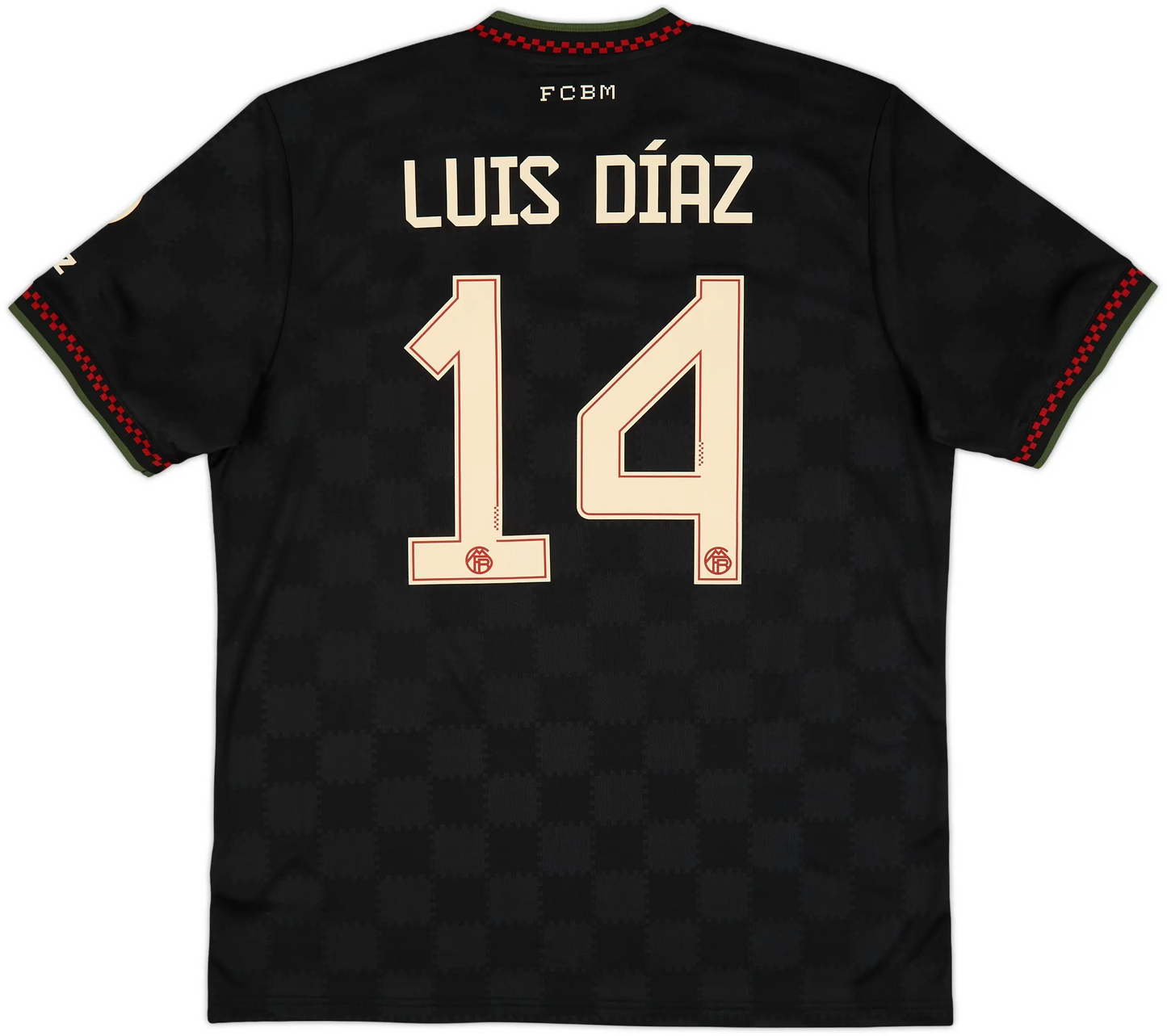 Maillot troisième Bayern Munich 2025-26 Luis Diaz #14