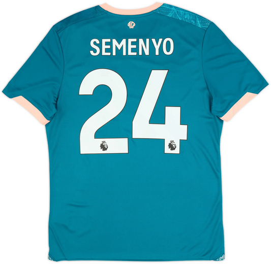 Maillot troisième Bournemouth 2024-25 Semenyo #24