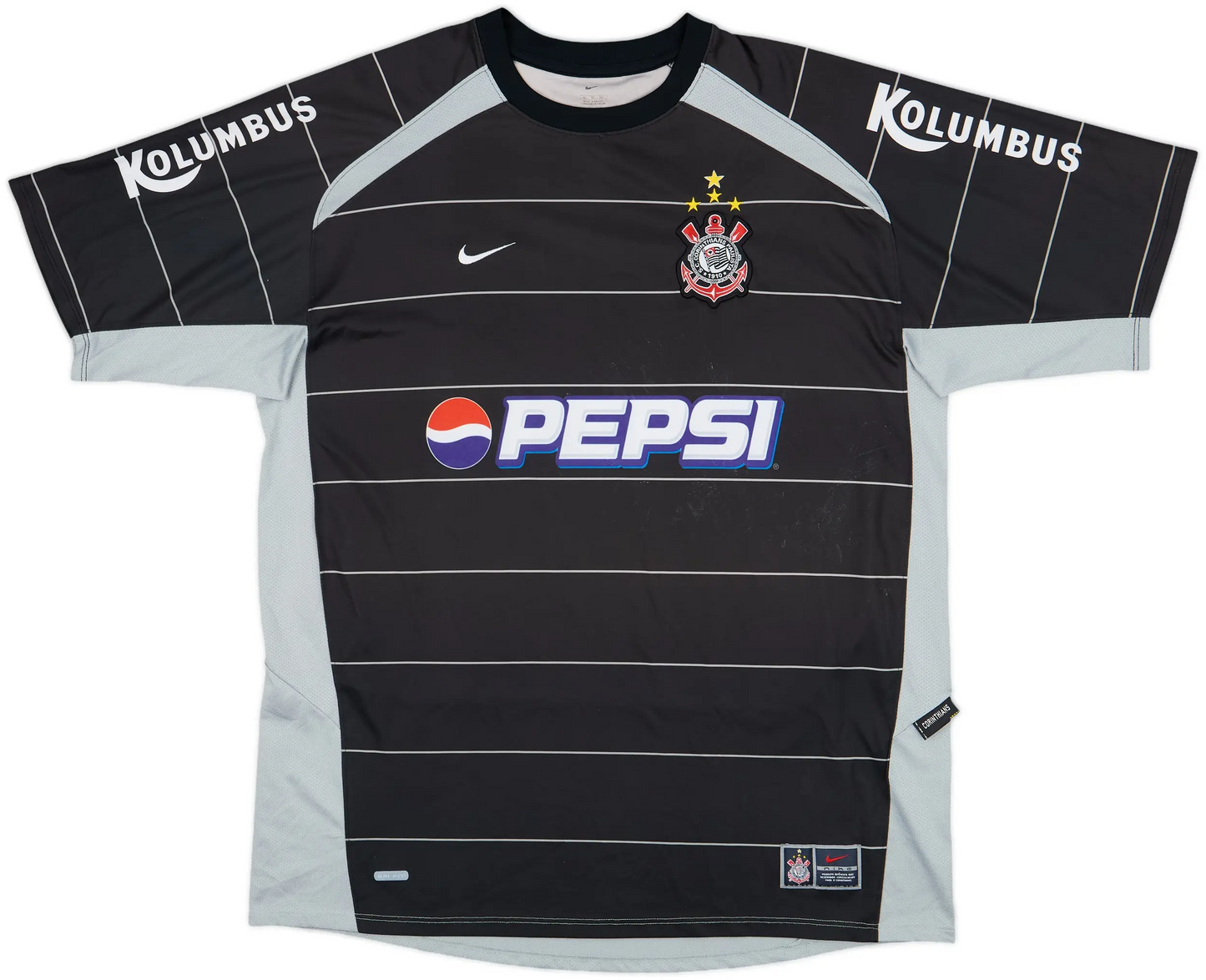 Maillot troisième Corinthians 2004-05 Tevez #10 (XL)