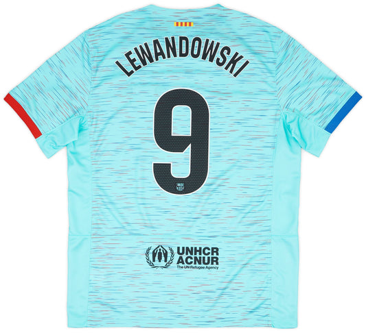 Maillot troisième FC Barcelone 2023-24 Lewandowski #9
