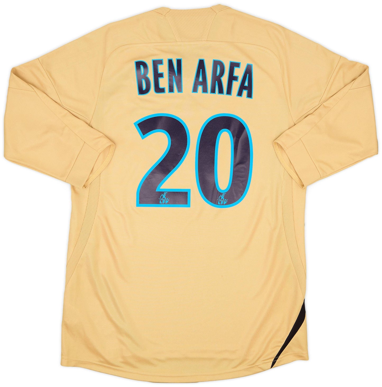 Maillot troisième Olympique de Marseille 2008-09 Ben Arfa #20 - 9/10 (M)