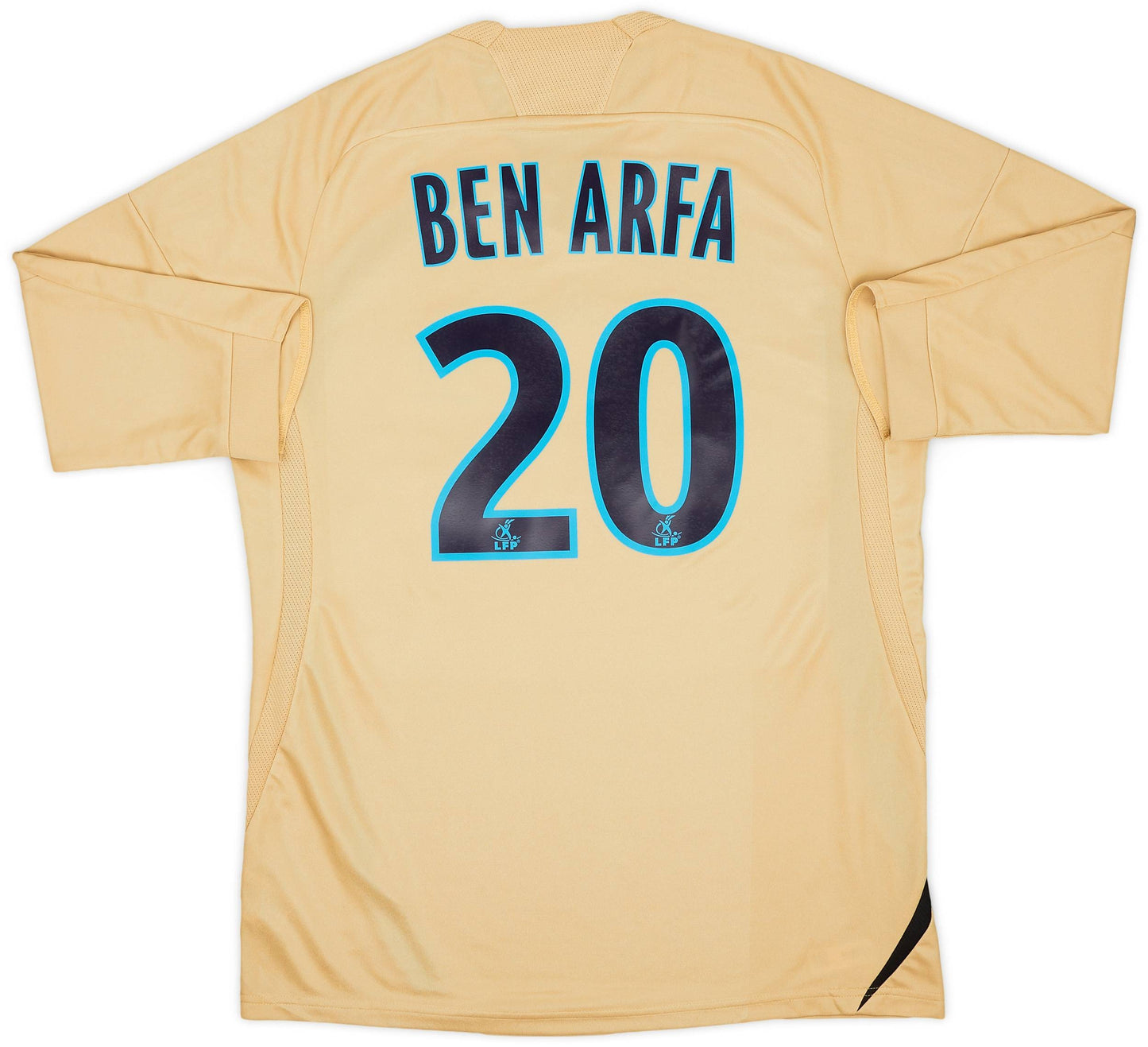 Maillot troisième Olympique de Marseille 2008-09 Ben Arfa #20 (L)