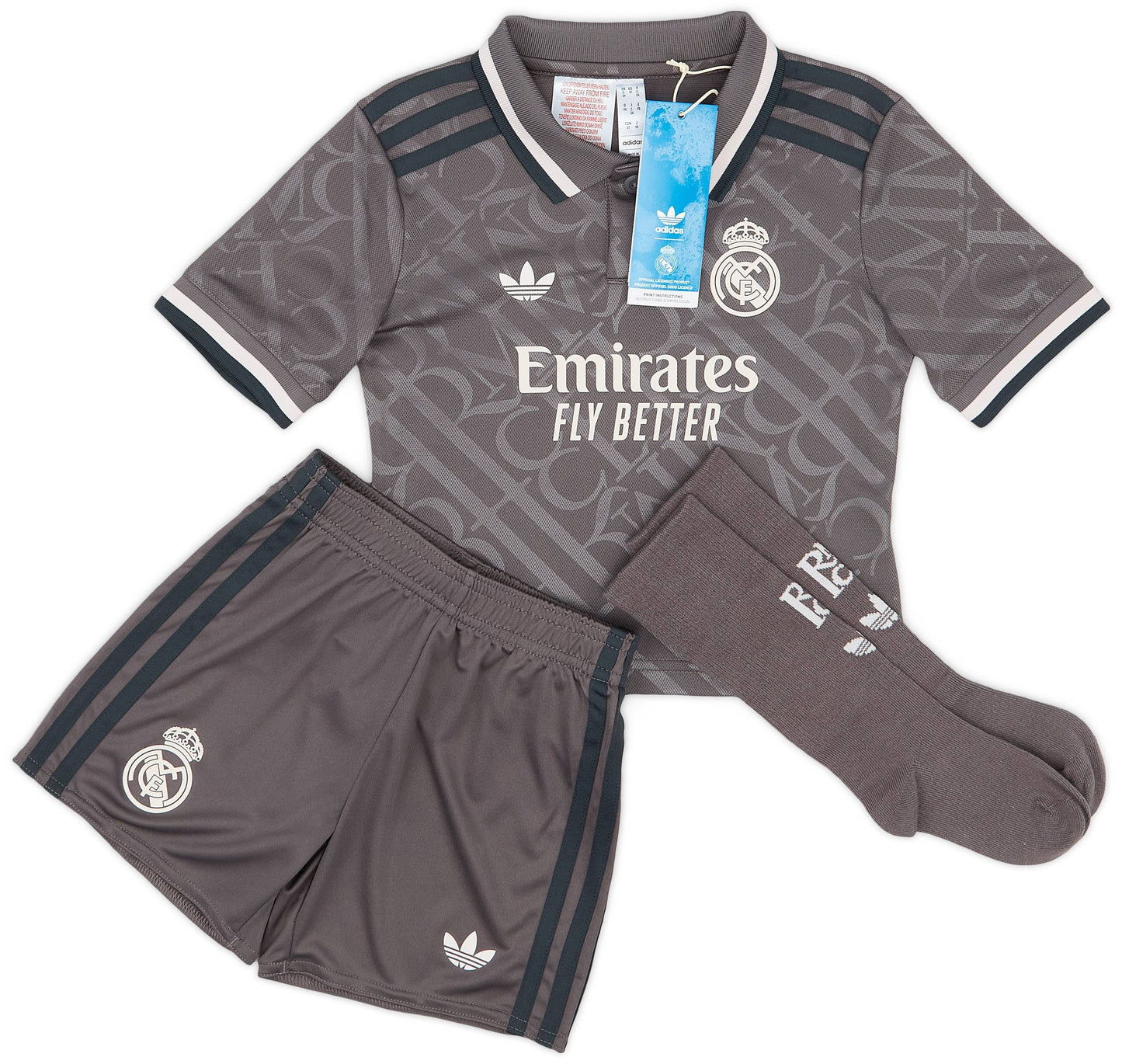 Maillot troisième Real Madrid 2024-25 (petits enfants)