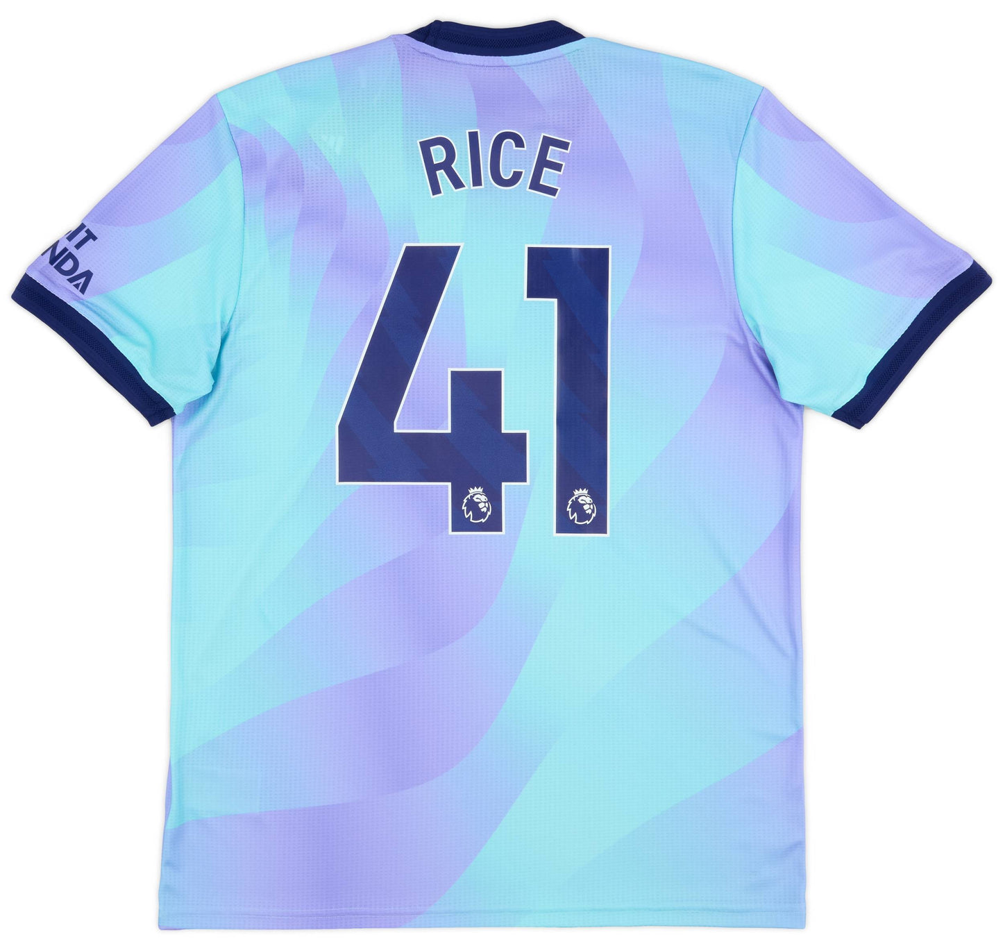 Maillot troisième authentique Arsenal 2024-25 Rice #41