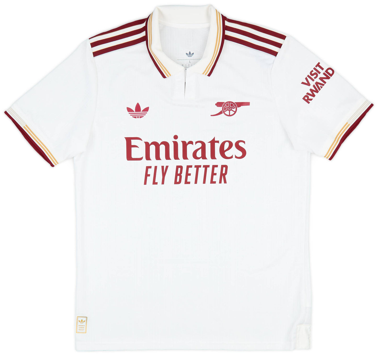 Maillot troisième authentique Arsenal 2025-26