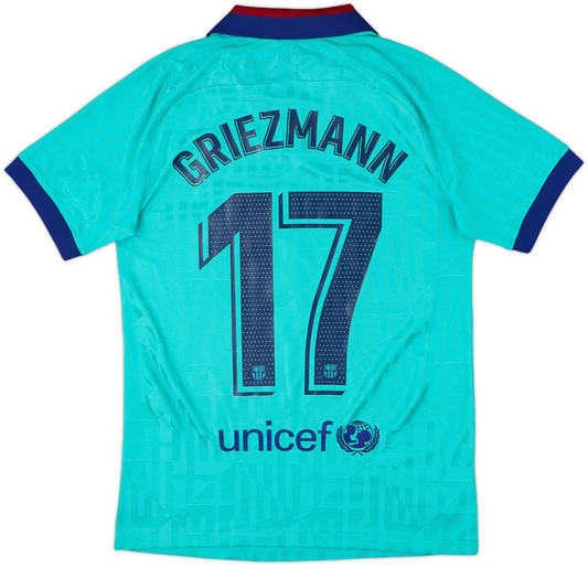 Maillot troisième authentique FC Barcelone 2019-20 Griezmann #17 (S)