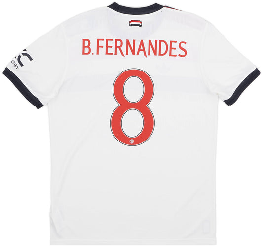 Maillot troisième authentique Manchester United 2024-25 B.Fernandes #8