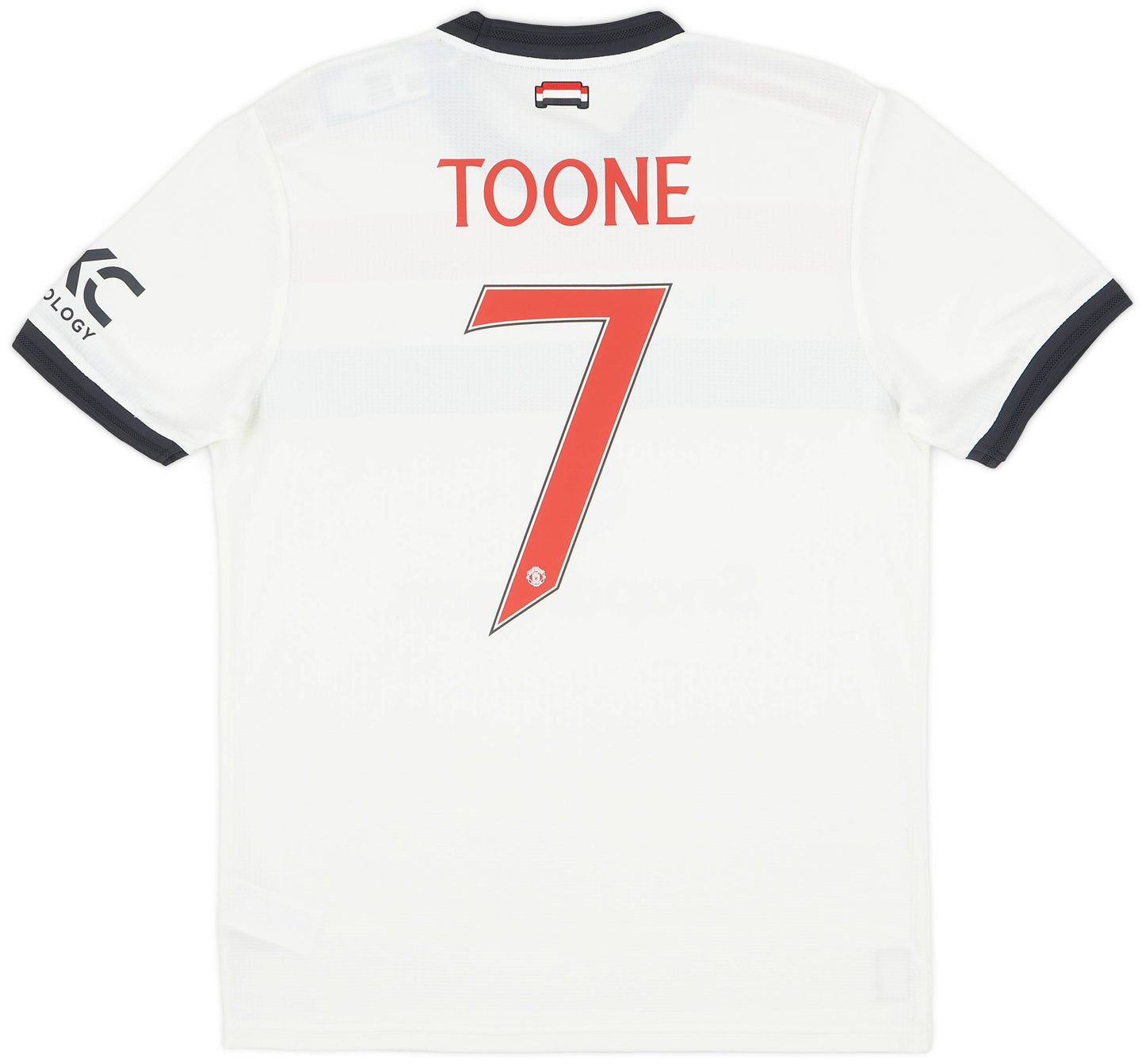 Maillot troisième authentique Manchester United 2024-25 Toone #7 (coupe unisexe)
