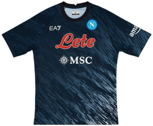 Maillot troisième authentique Naples 2022-23 (XXL)