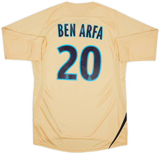 Maillot troisième authentique Olympique de Marseille 2008-09 Ben Arfa #20 (L)