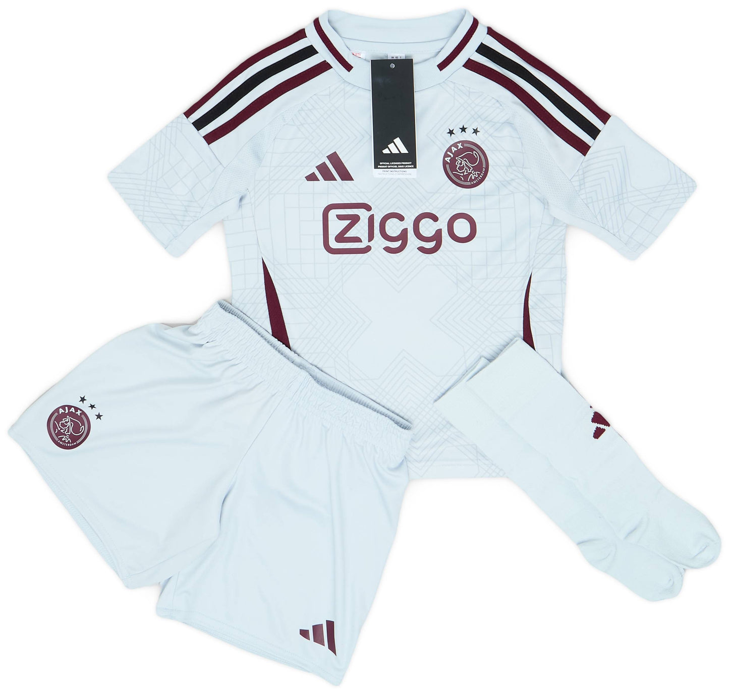 Maillot troisième complet Ajax 2024-25 (petits enfants)