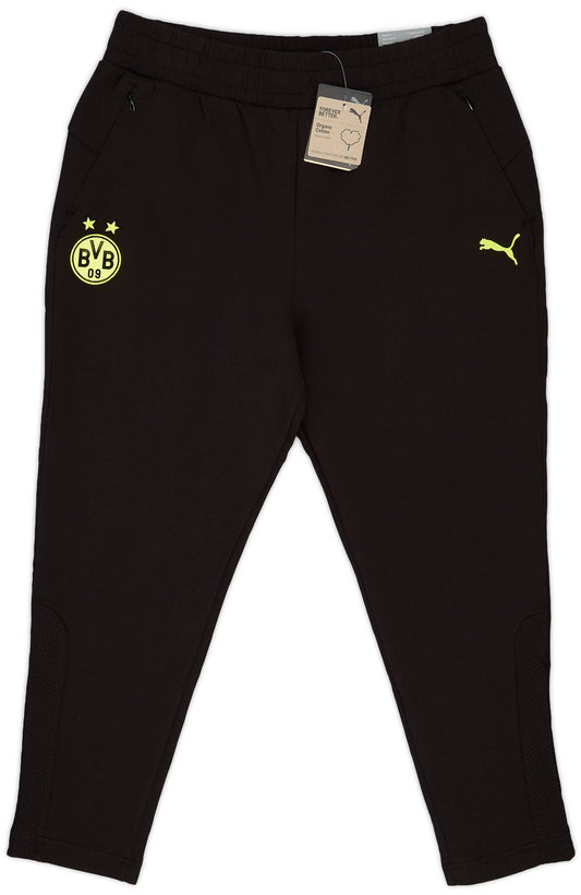 Pantalon de survêtement décontracté Puma Borussia Dortmund 2021-22