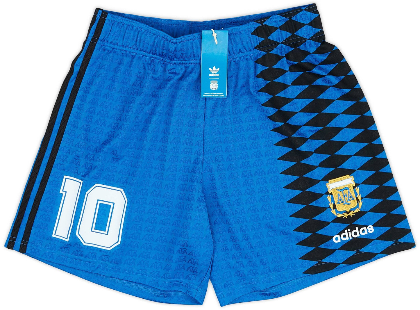 Short extérieur adidas réédité Argentine 1994 #10 (Maradona)