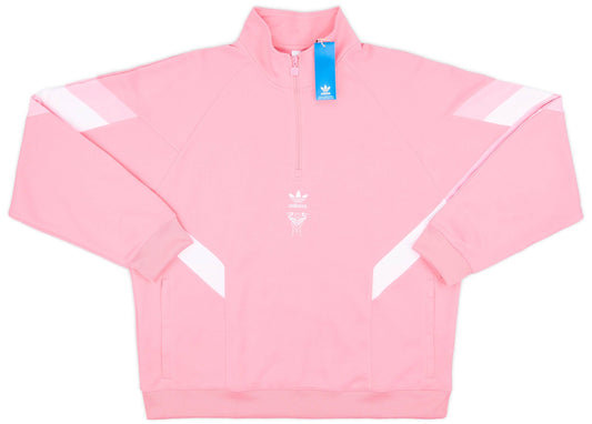 Sweat adidas Originals 1/4 zip Inter Miami 2025
