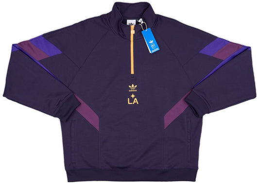 Sweat adidas Originals LA Galaxy 2025 à fermeture éclair 1/4 zip - RR Store Online