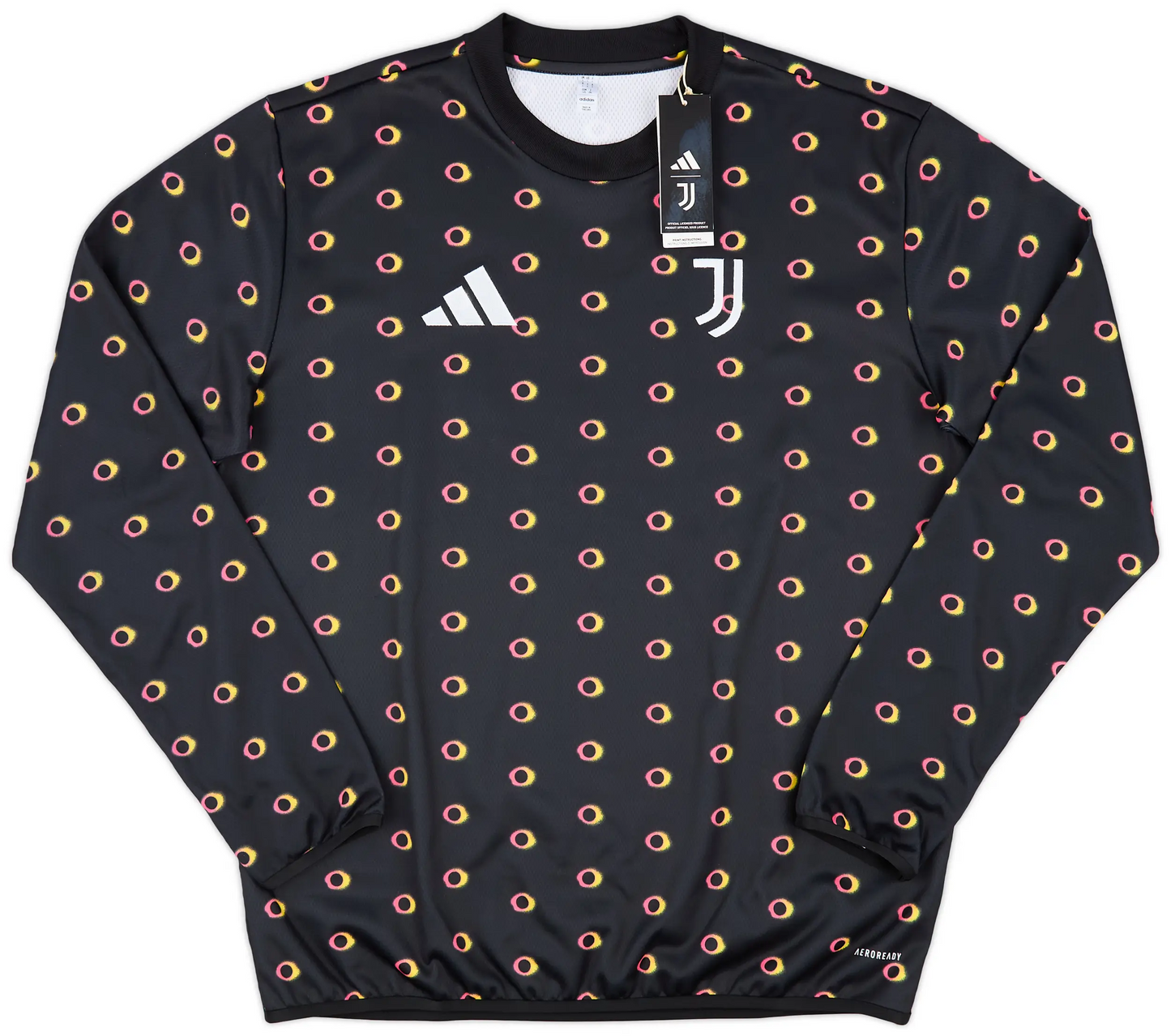 Sweat d'échauffement d'avant-match Juventus adidas 2024-25