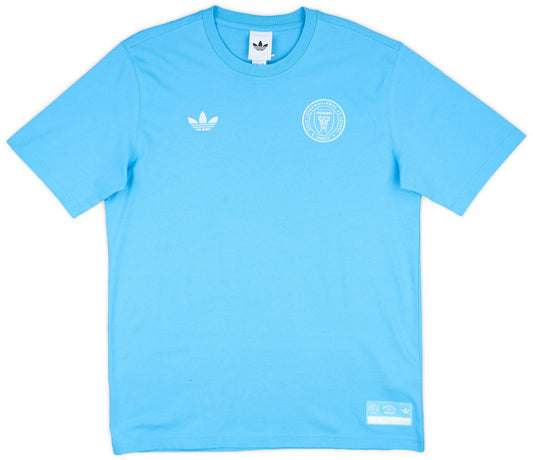 T-shirt de voyage adidas Originals Varsity Inter Miami 2025-26