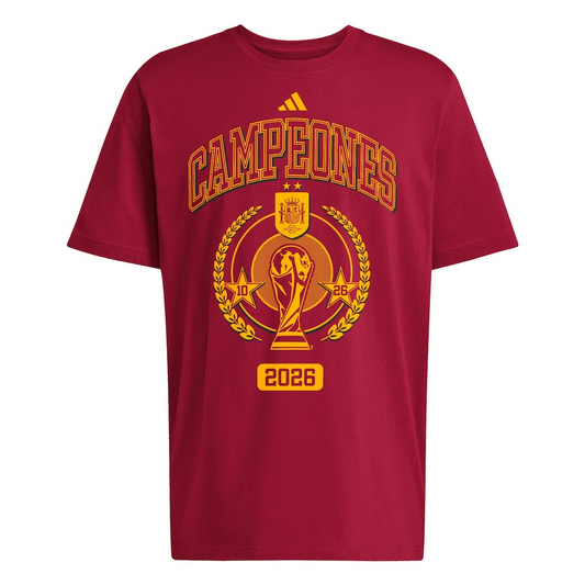 T-shirt trophée de la Coupe du monde des champions de la FIFA 2026 Espagne