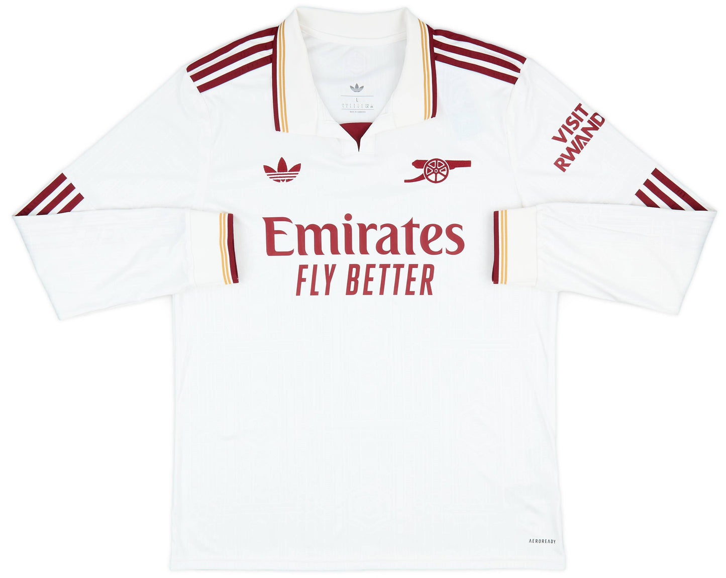 Troisième maillot Arsenal à manches longues 2025-26