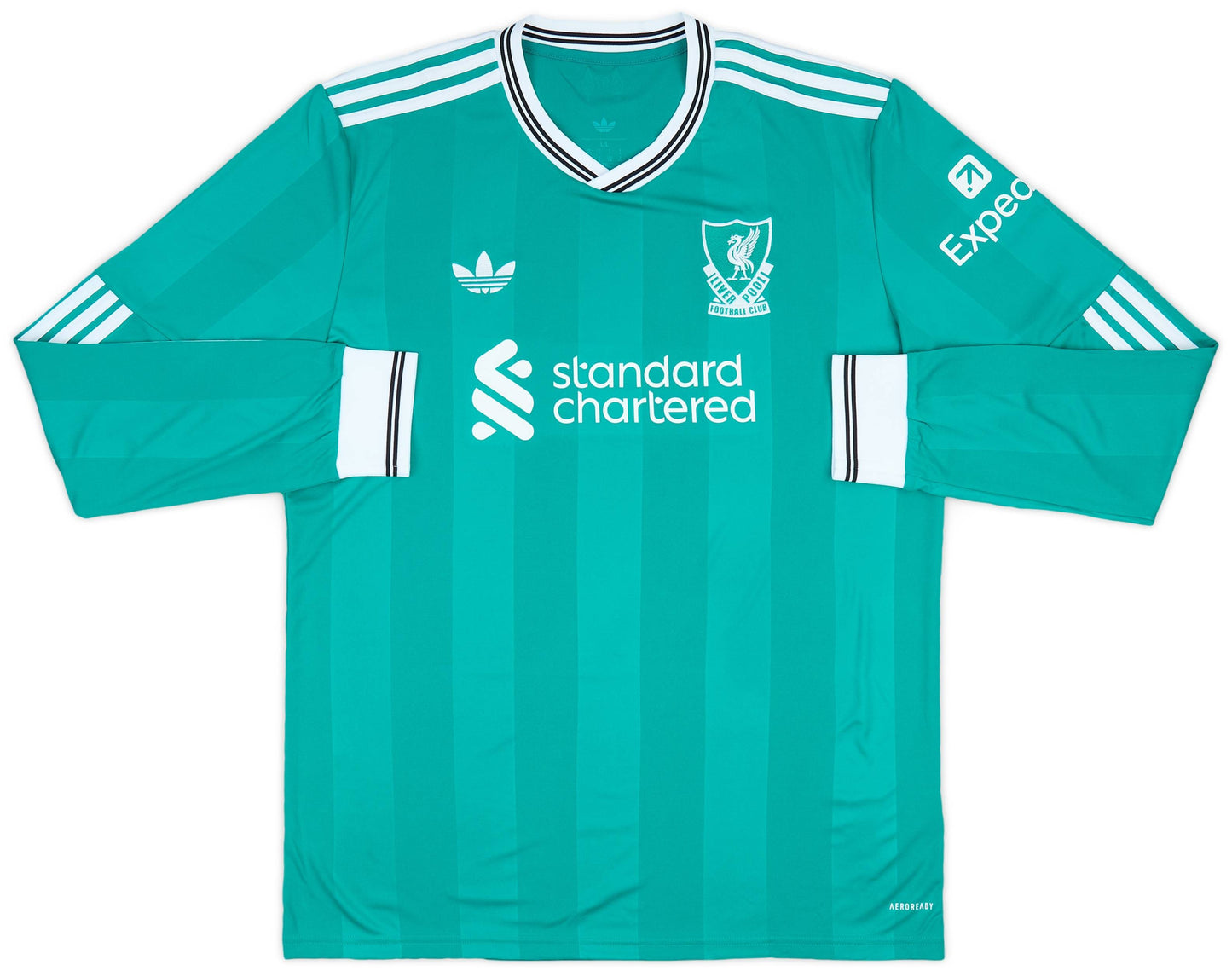 Troisième maillot Liverpool 2025-26 à manches longues