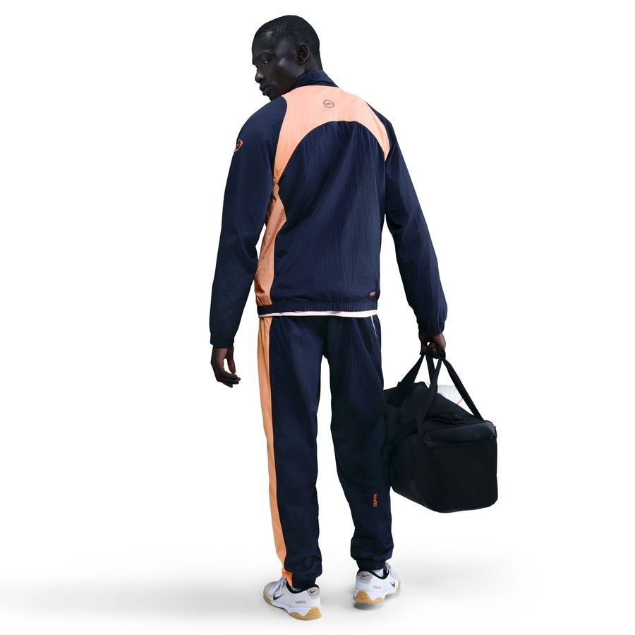 Veste T90 Woven GX FC Barcelone - Bleu Marine/orange
