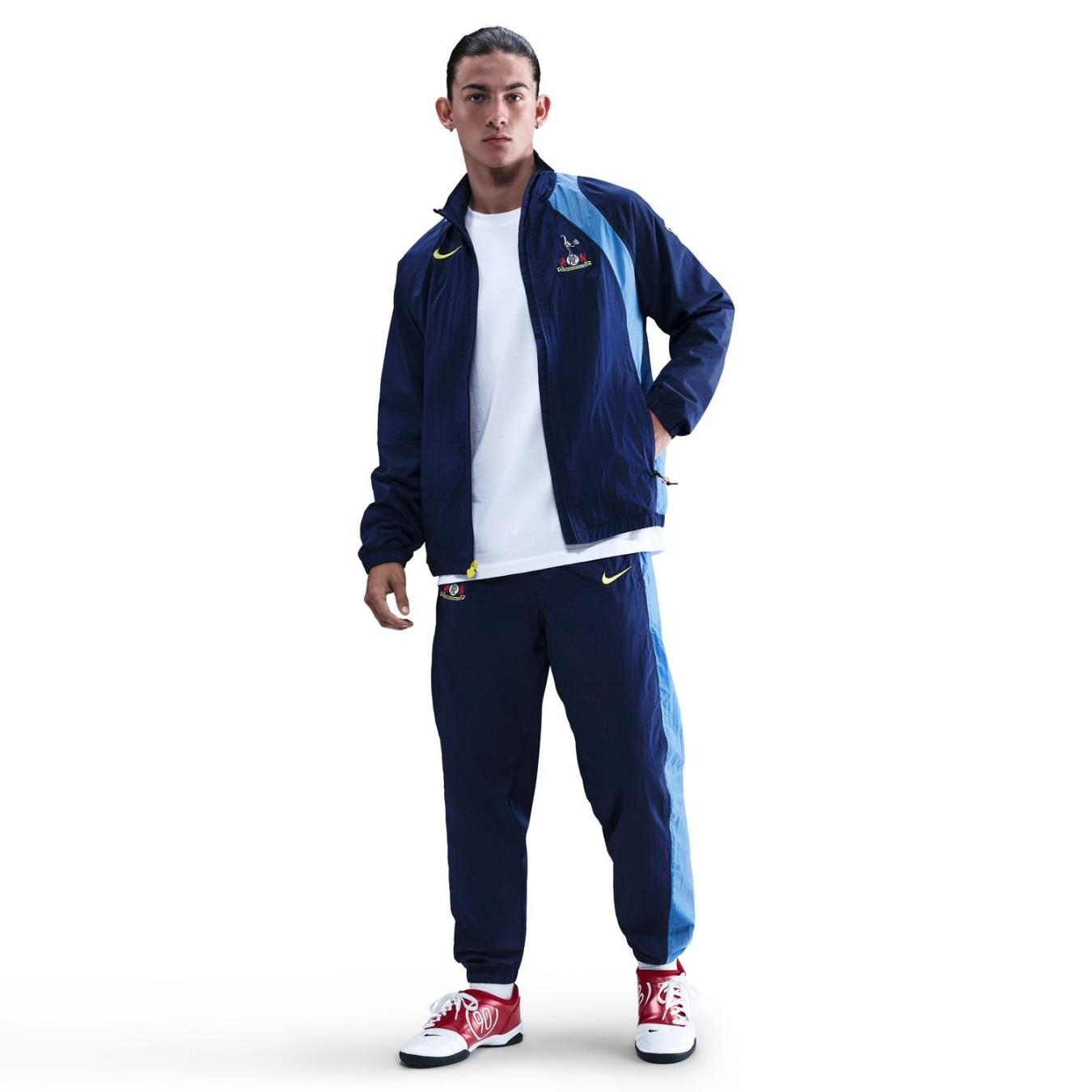 Veste Tottenham T90 GX 3ème - bleu/bleu/jaune