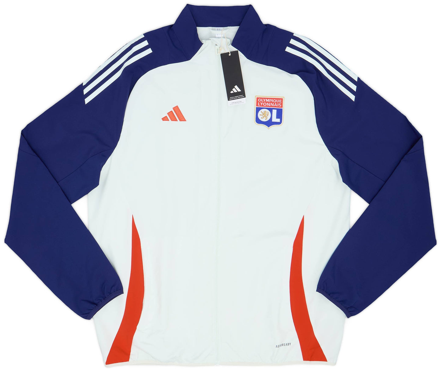 Veste adidas pré-match Lyon 2024-25