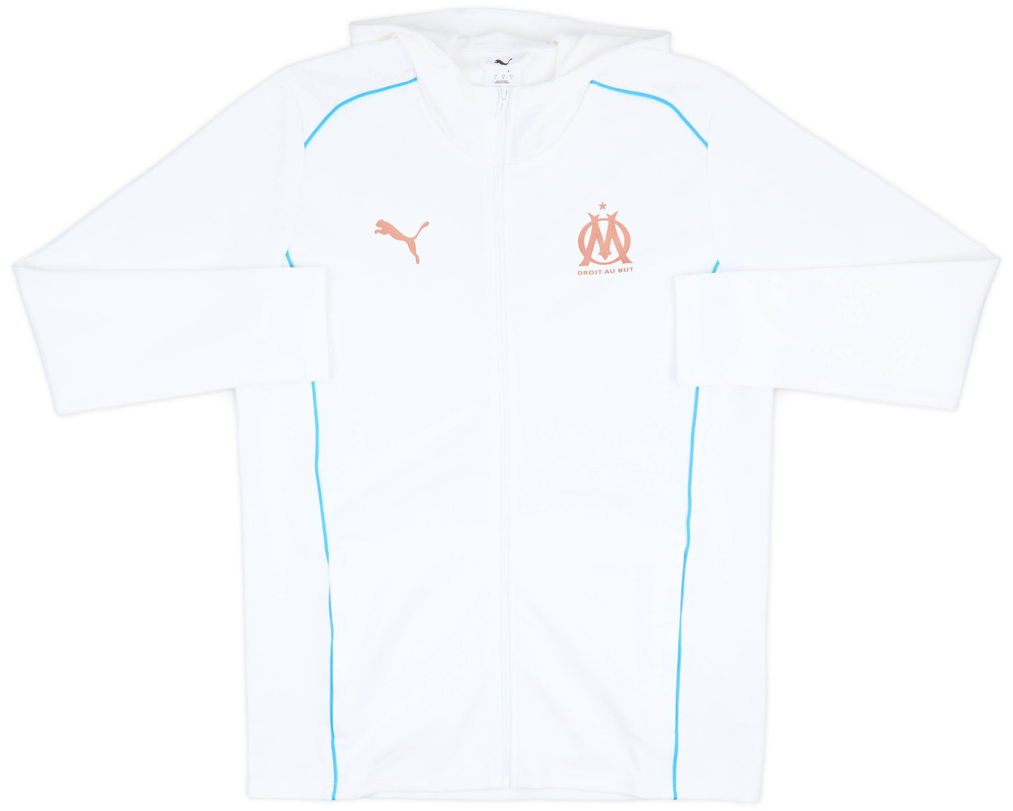 Veste à capuche décontractée Puma Olympique de Marseille 2024-25