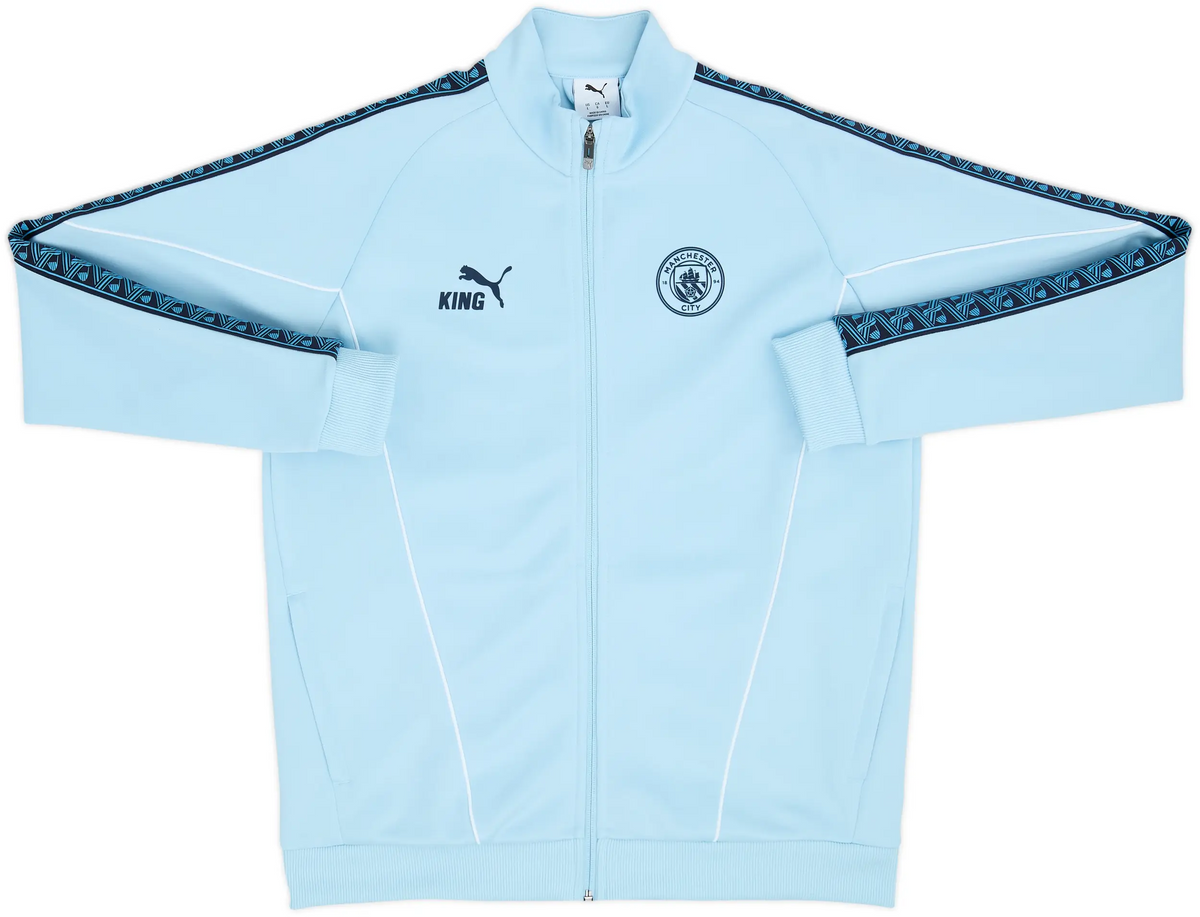 Veste d'avant-match Manchester City Puma King 2025-26